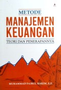 Metode Manajemen Keuangan : Teori dan penerapannya