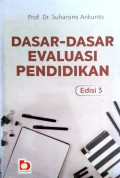 Dasar-Dasar Evaluasi Pendidikan