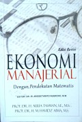 Ekonomi Manajerial dengan Pendekatan Matematis
