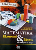 Matematika Ekonomi Dan Bisnis Untuk Perguruan Tinggi