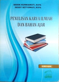 Penulisan Karya Ilmiah Dan Bahan Ajar
