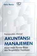 Akuntansi Manajemen : Dasar-dasar konsep biaya dan pengambilan keputusan