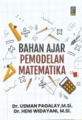 Bahan Ajar Pemodelan Matematika
