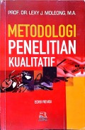 Metodologi Penelitian Kualitatif