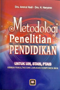 Metodologi Penelitian Pendidikan